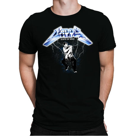 Daddy Lightning - Mens Premium T-Shirts RIPT Apparel Small / Black