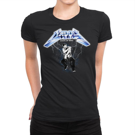 Daddy Lightning - Womens Premium T-Shirts RIPT Apparel Small / Black