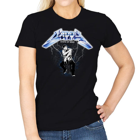 Daddy Lightning - Womens T-Shirts RIPT Apparel Small / Black