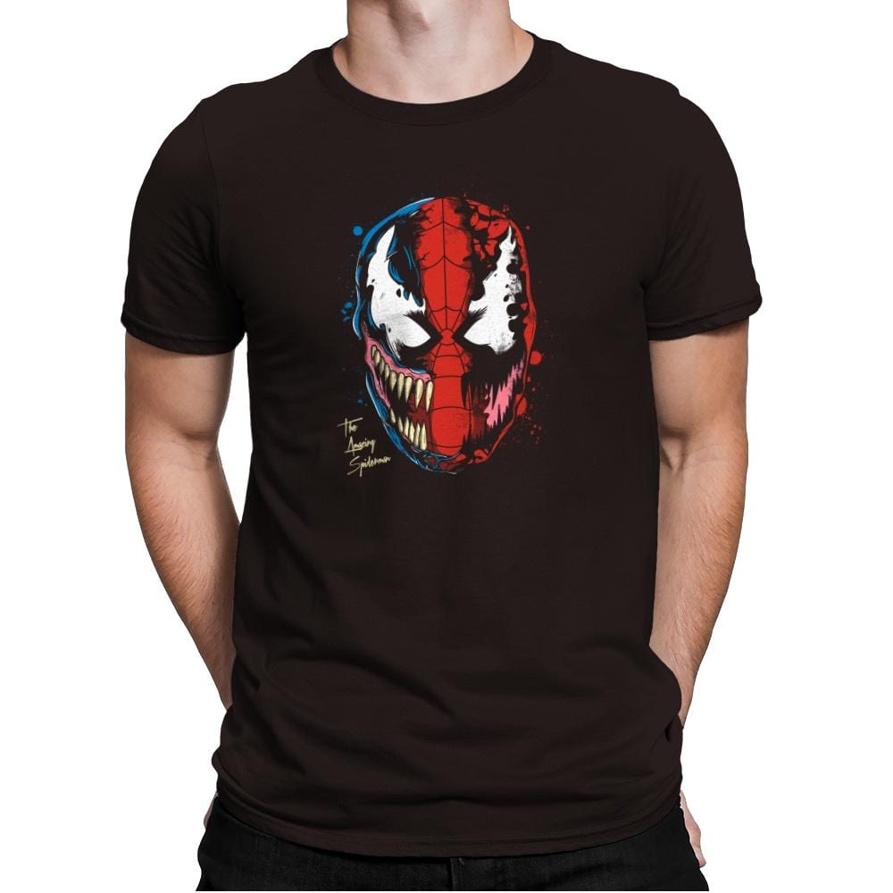 Daft Spider Reprint Exclusive - Mens Premium T-Shirts RIPT Apparel Small / Dark Chocolate