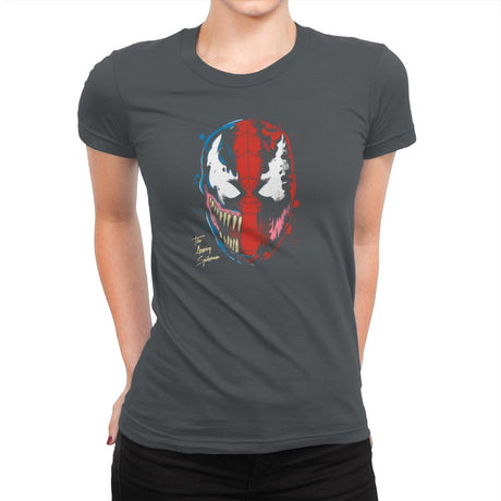 Daft Spider Reprint Exclusive - Womens Premium T-Shirts RIPT Apparel Small / Heavy Metal