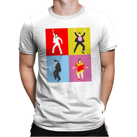 Dance - Mens Premium T-Shirts RIPT Apparel Small / White