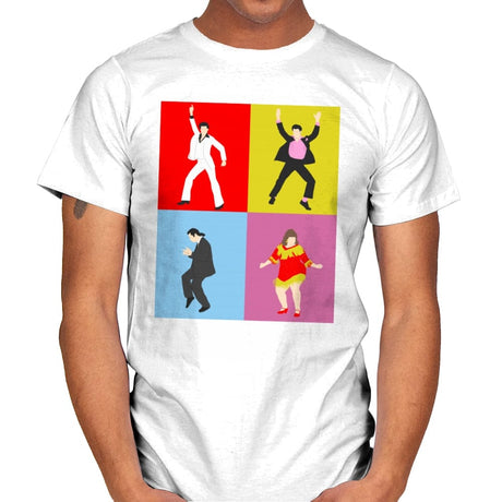 Dance - Mens T-Shirts RIPT Apparel Small / White