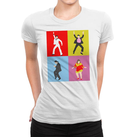 Dance - Womens Premium T-Shirts RIPT Apparel Small / White