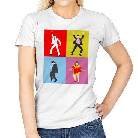 Dance - Womens T-Shirts RIPT Apparel Small / White