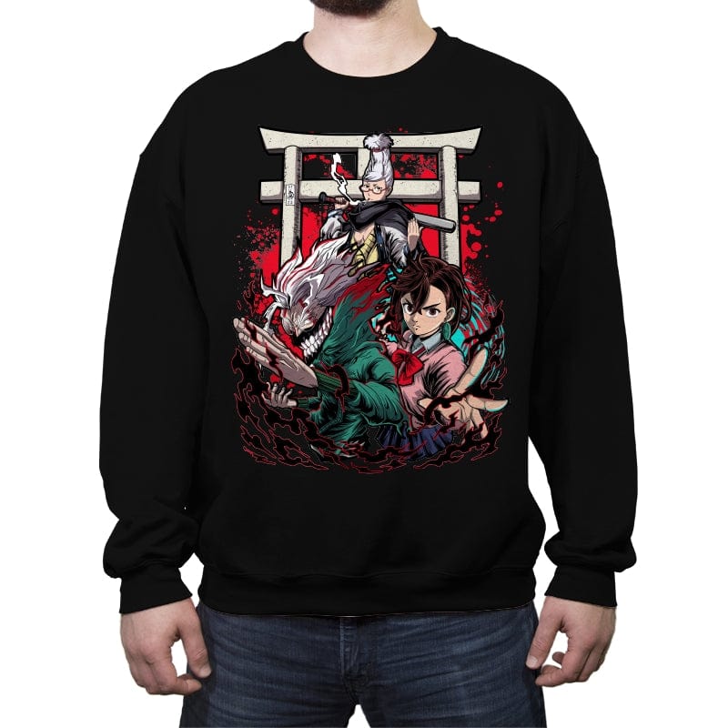 Dandadan Trinity - Crew Neck Sweatshirt