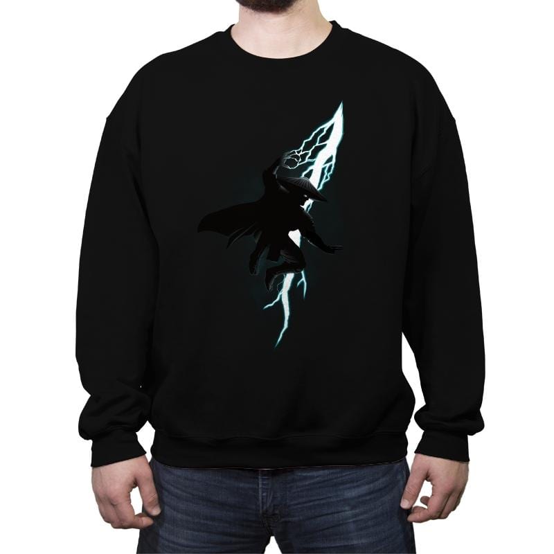 Dark Kombat - Crew Neck Sweatshirt Crew Neck Sweatshirt RIPT Apparel Small / Black