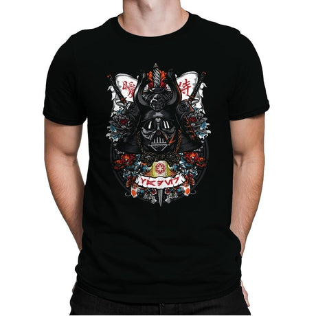 Dark Lord Samurai - Mens Premium T-Shirts RIPT Apparel Small / Black