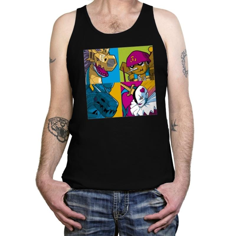 Dark Masters Pop - Tanktop Tanktop RIPT Apparel X-Small / Black