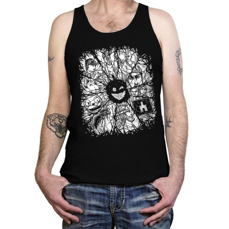 Dark Refractions - Tanktop Tanktop RIPT Apparel X-Small / Black