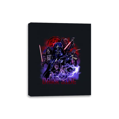 Dark Side - Canvas Wraps Canvas Wraps RIPT Apparel 8x10 / Black