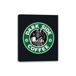 Dark Side Coffee - Canvas Wraps Canvas Wraps RIPT Apparel 8x10 / Black