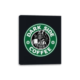 Dark Side Coffee - Canvas Wraps Canvas Wraps RIPT Apparel 8x10 / Black