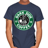 Dark Side Coffee - Mens T-Shirts RIPT Apparel Small / Navy