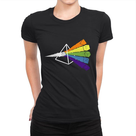 Dark Side o' The Dice - Womens Premium T-Shirts RIPT Apparel Small / Black