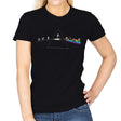 Dark Side of Rainbow Road - Womens T-Shirts RIPT Apparel Small / Black