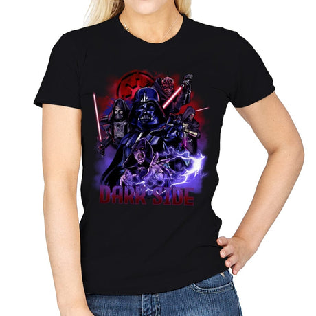 Dark Side - Womens T-Shirts RIPT Apparel Small / Black