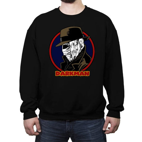 Dark Tracy - Crew Neck Sweatshirt Crew Neck Sweatshirt RIPT Apparel Small / Black