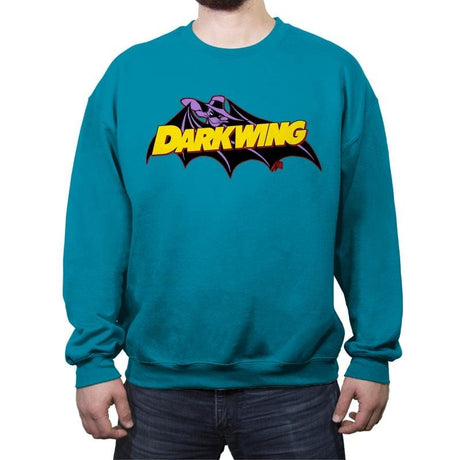 Darkwing Bat - Crew Neck Sweatshirt Crew Neck Sweatshirt RIPT Apparel