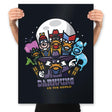 Darkwing Vs The World - Prints Posters RIPT Apparel 18x24 / Black