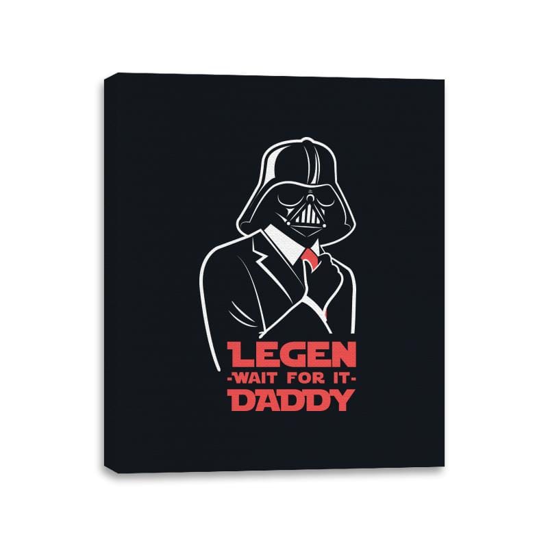 Darth-bro-ther - Canvas Wraps Canvas Wraps RIPT Apparel 11x14 / Black