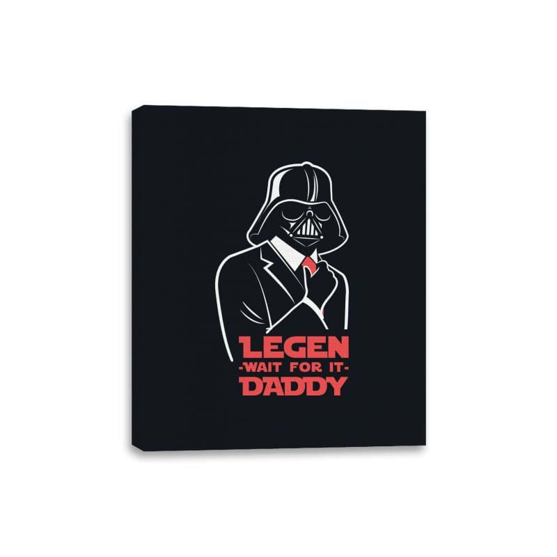 Darth-bro-ther - Canvas Wraps Canvas Wraps RIPT Apparel 8x10 / Black