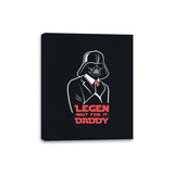 Darth-bro-ther - Canvas Wraps Canvas Wraps RIPT Apparel 8x10 / Black