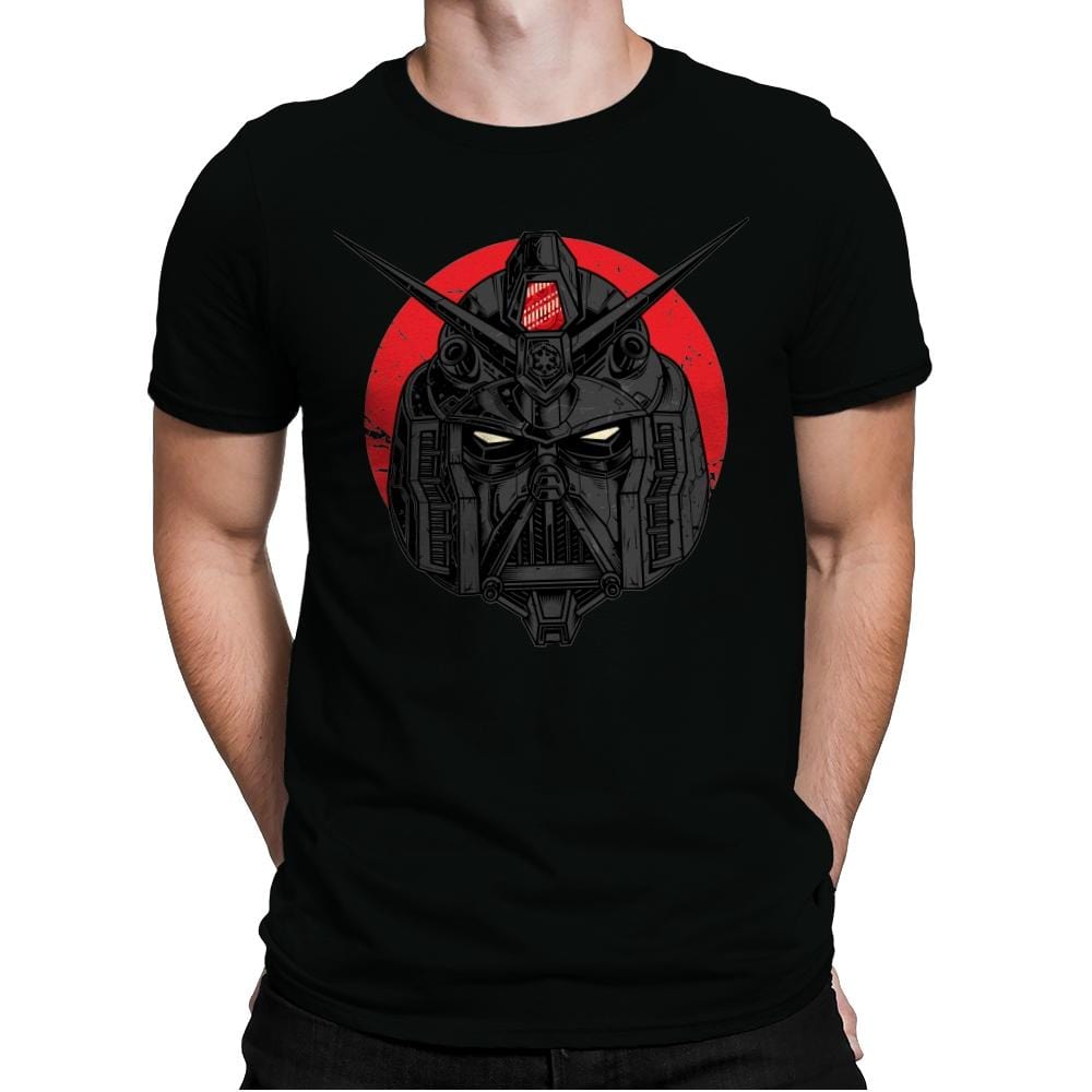 Darth Gundam - Mens Premium T-Shirts RIPT Apparel Small / Black