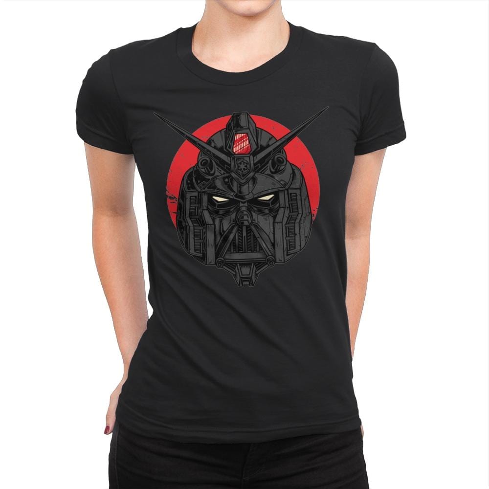 Darth Gundam - Womens Premium T-Shirts RIPT Apparel Small / Black