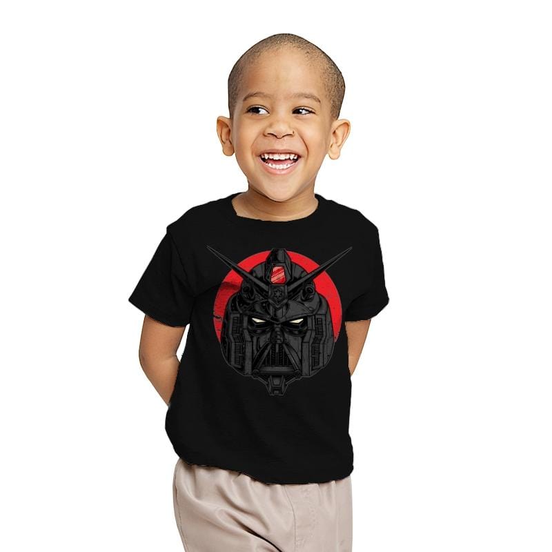 Darth Gundam - Youth T-Shirts RIPT Apparel X-small / Black