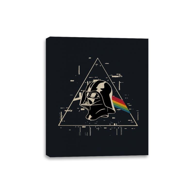 Darth Side - Canvas Wraps Canvas Wraps RIPT Apparel 8x10 / Black