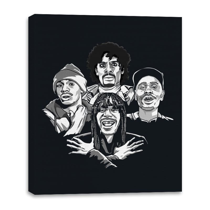 Dave's Rhapsody - Canvas Wraps Canvas Wraps RIPT Apparel 16x20 / Black