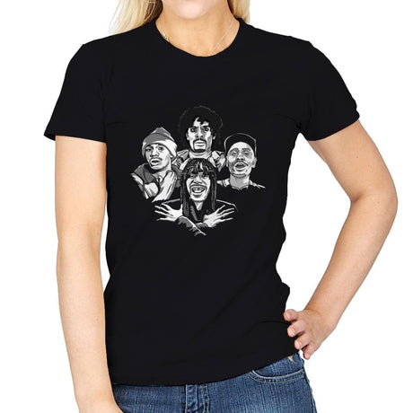 Dave's Rhapsody - Womens T-Shirts RIPT Apparel Small / Black