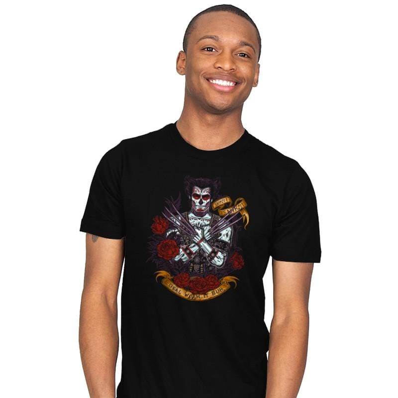 Day of the Dead Reprint - Mens T-Shirts RIPT Apparel Small / Black