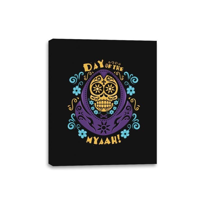 Day of the Myaah! - Canvas Wraps Canvas Wraps RIPT Apparel 8x10 / Black