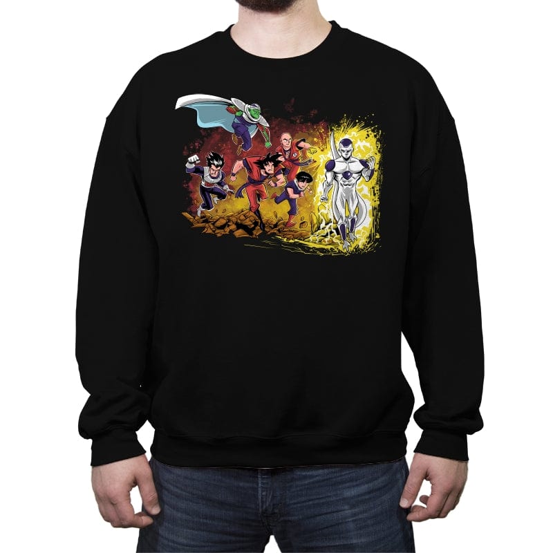 DB-Z - Crew Neck Sweatshirt Crew Neck Sweatshirt RIPT Apparel Small / Black