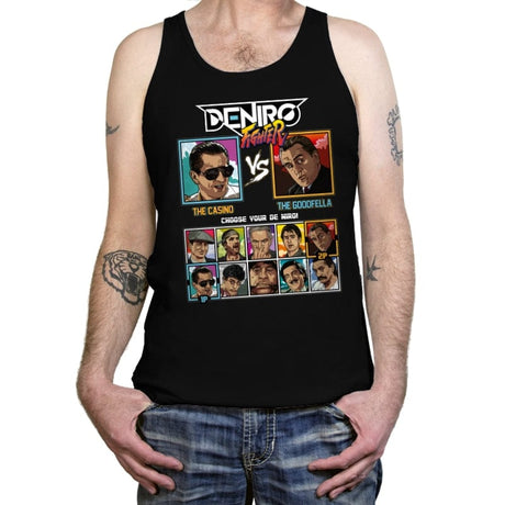 De Niro Fighter - Tanktop Tanktop RIPT Apparel X-Small / Black