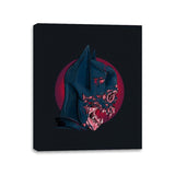 Dead Bat Head - Canvas Wraps Canvas Wraps RIPT Apparel 11x14 / Black