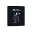 Dead Inside - Canvas Wraps Canvas Wraps RIPT Apparel 8x10 / Black