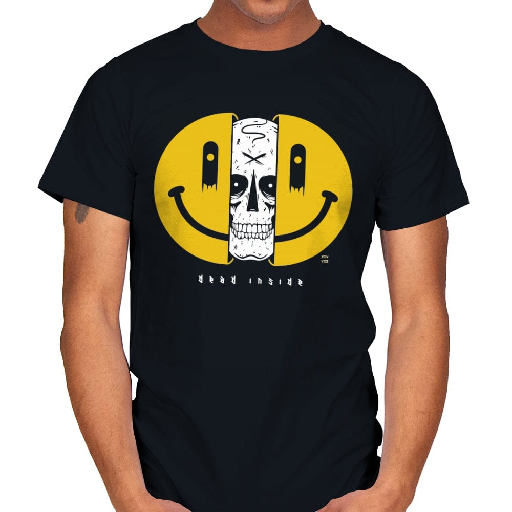 Dead Inside - Mens T-Shirts RIPT Apparel Small / Black