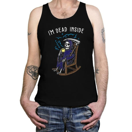 Dead Inside - Tanktop Tanktop RIPT Apparel X-Small / Black