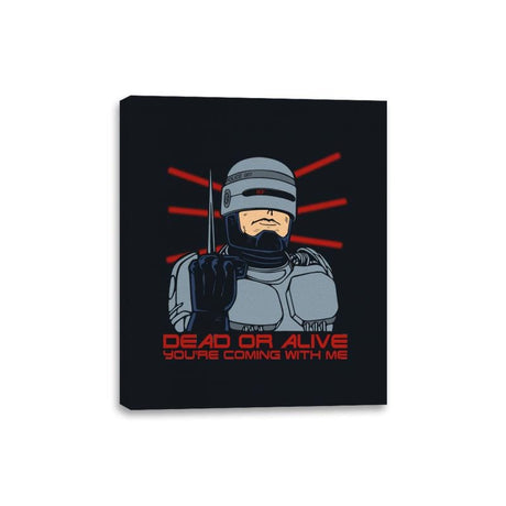 Dead or Alive - Canvas Wraps Canvas Wraps RIPT Apparel 8x10 / Black