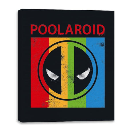 Dead Poolaroid - Canvas Wraps Canvas Wraps RIPT Apparel 16x20 / Black