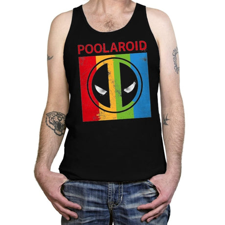 Dead Poolaroid - Tanktop Tanktop RIPT Apparel X-Small / Black