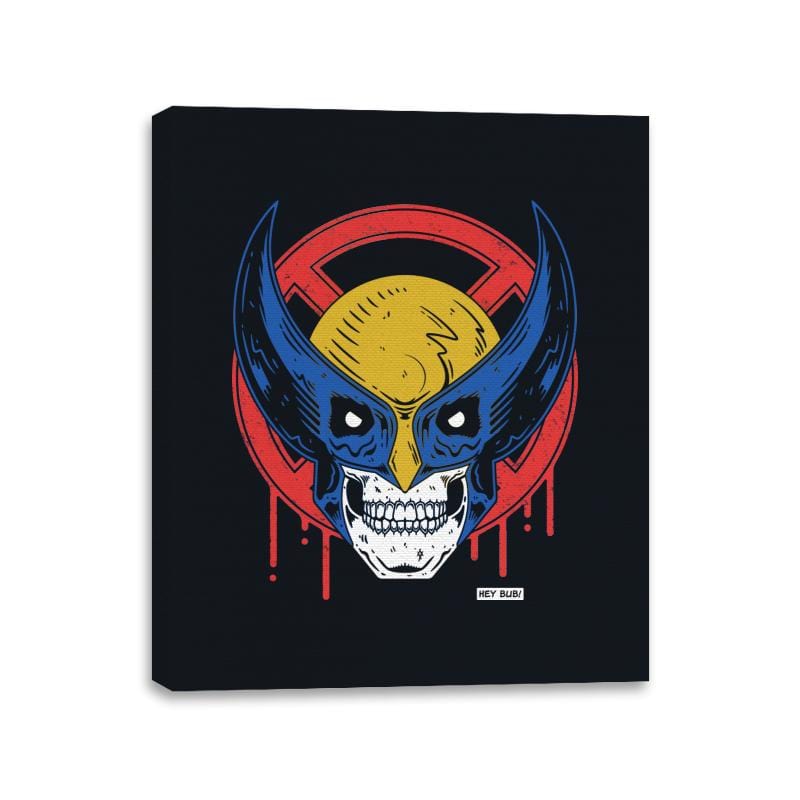 Dead X - Canvas Wraps Canvas Wraps RIPT Apparel 11x14 / Black