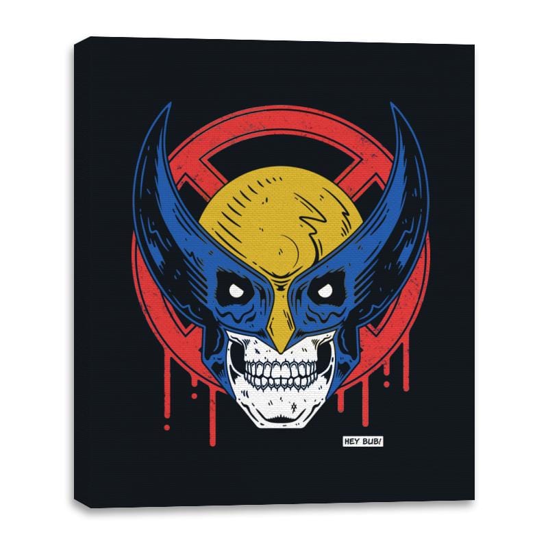 Dead X - Canvas Wraps Canvas Wraps RIPT Apparel 16x20 / Black