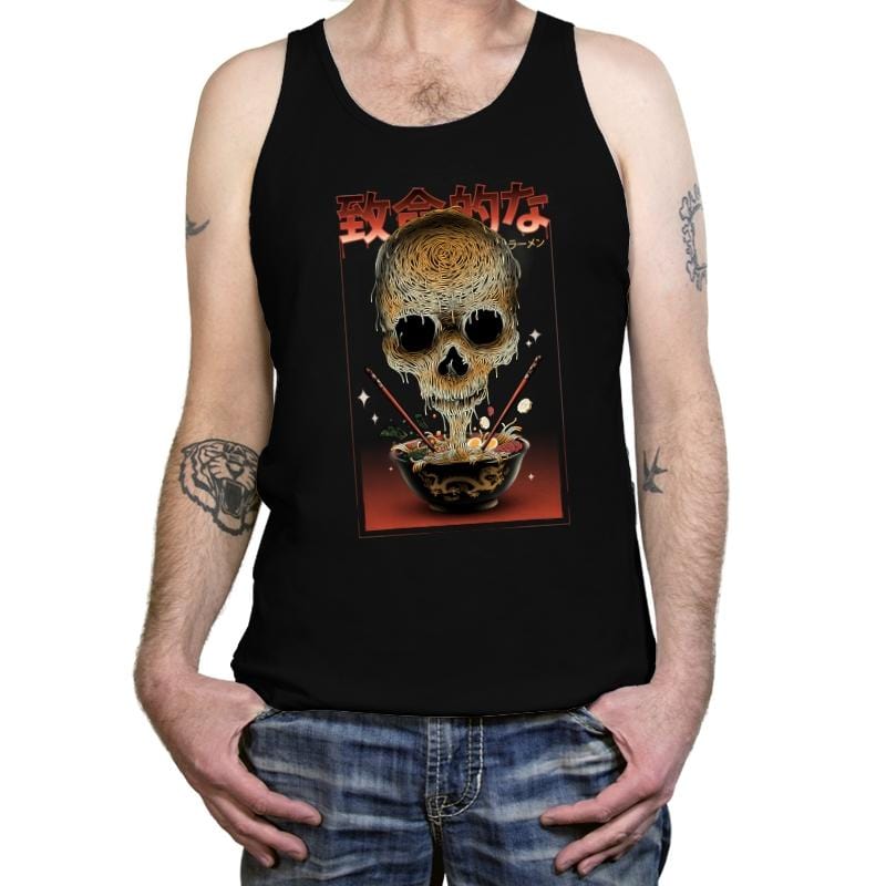 Deadly Ramen - Tanktop Tanktop RIPT Apparel X-Small / Black