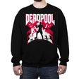 Deadpool Doom - Crew Neck Sweatshirt Crew Neck Sweatshirt RIPT Apparel Small / Black