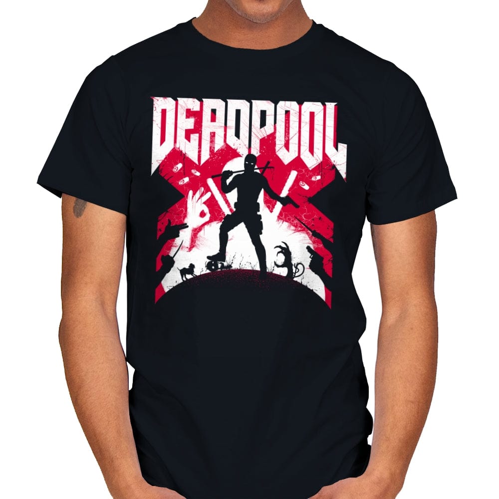 Deadpool Doom - Mens T-Shirts RIPT Apparel Small / Black