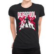 Deadpool Doom - Womens Premium T-Shirts RIPT Apparel Small / Black